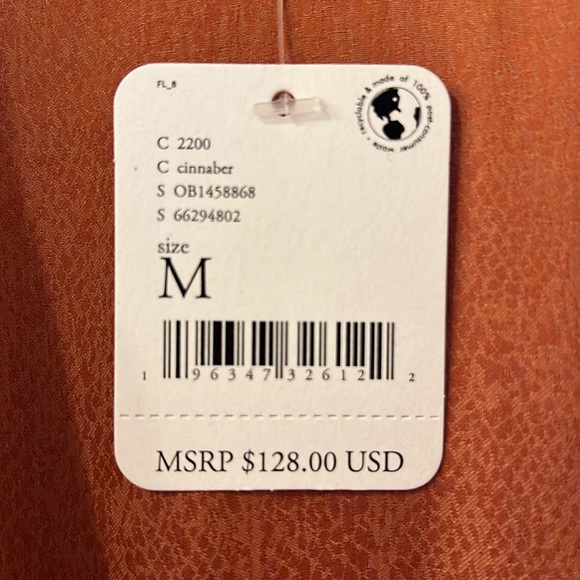 Free People Simone Mini Dress, size M, Long Sleeve - Picture 8 of 8